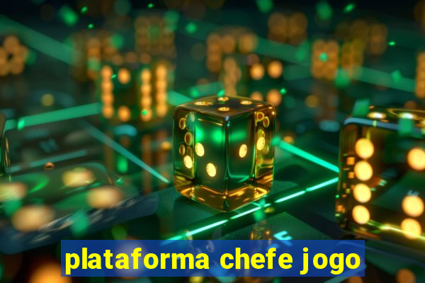 plataforma chefe jogo